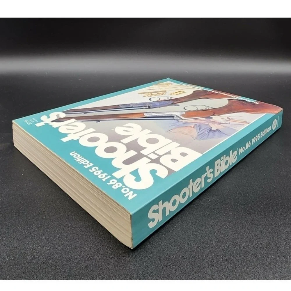 Shooter's‎ Bible No 86 1995 Edition Paperback New Old Stock Firearms Reference